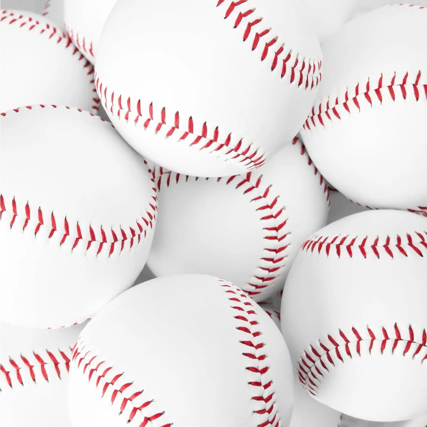 24 Practice Baseballs With Storage Bucket