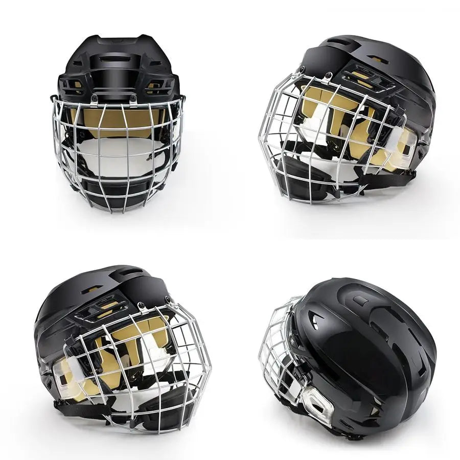 Hockey Helmet Breathable Hockey Helmet w/Cage Youth/Adult