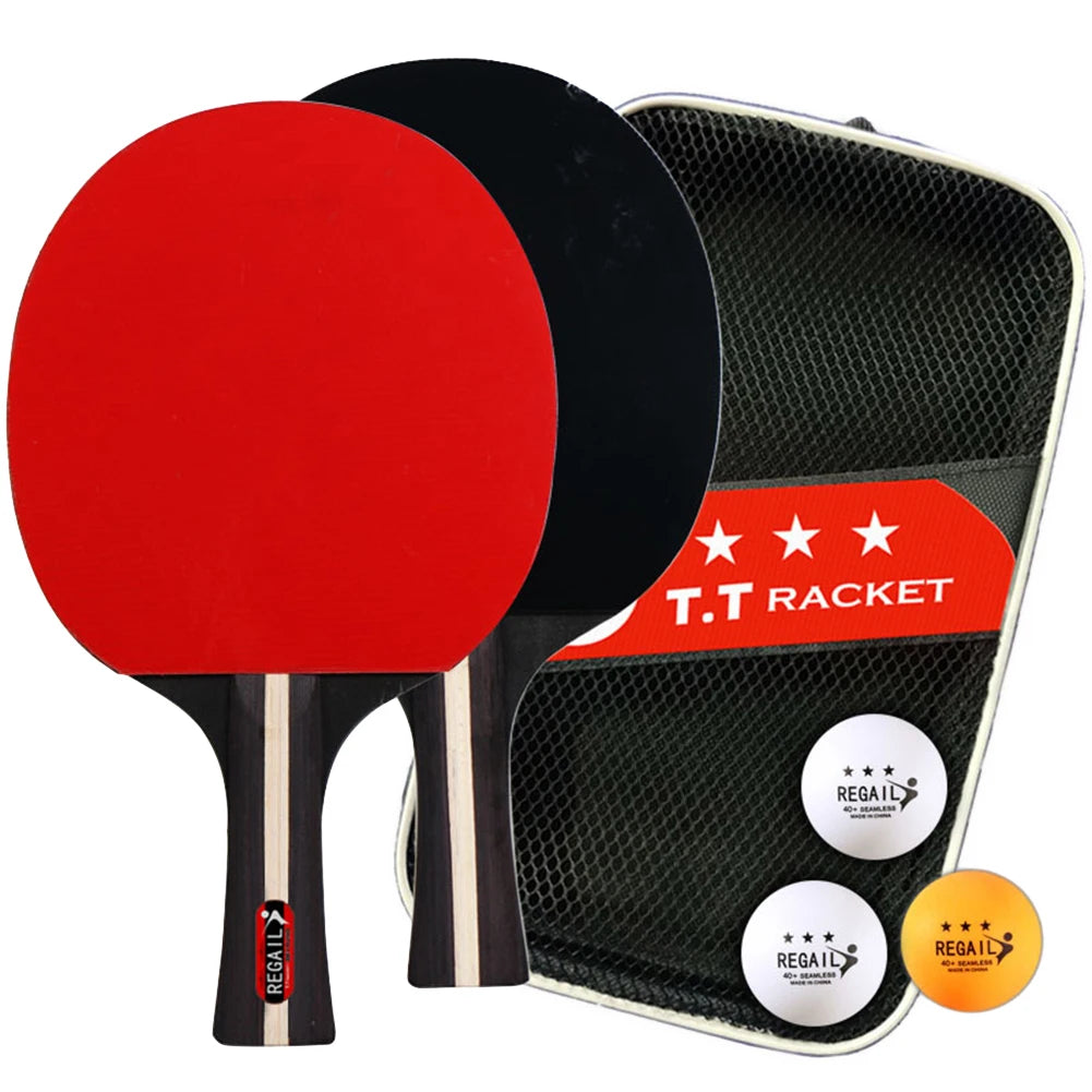 Table Tennis 2 Rackets & 3 Balls