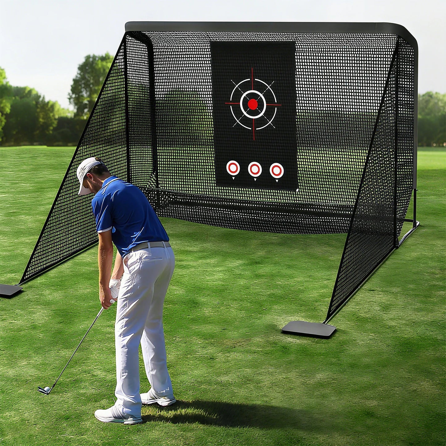 Golf Hitting Net Outdoor/Indoor Driving/Chipping/Training Swing