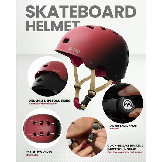 Skate Protective Gear Set for Adults/Youths