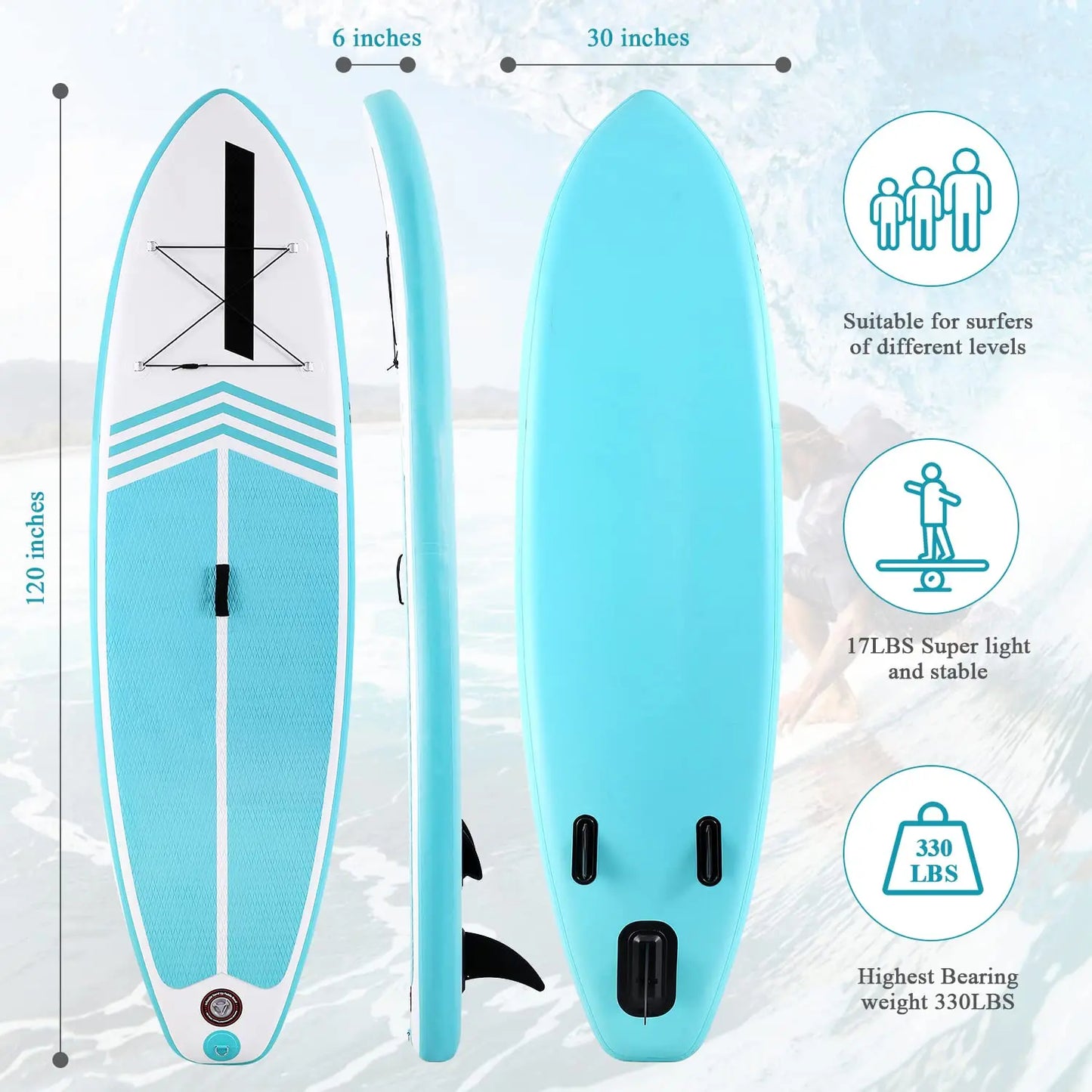 Inflatable Stand Up Paddle Board SUP