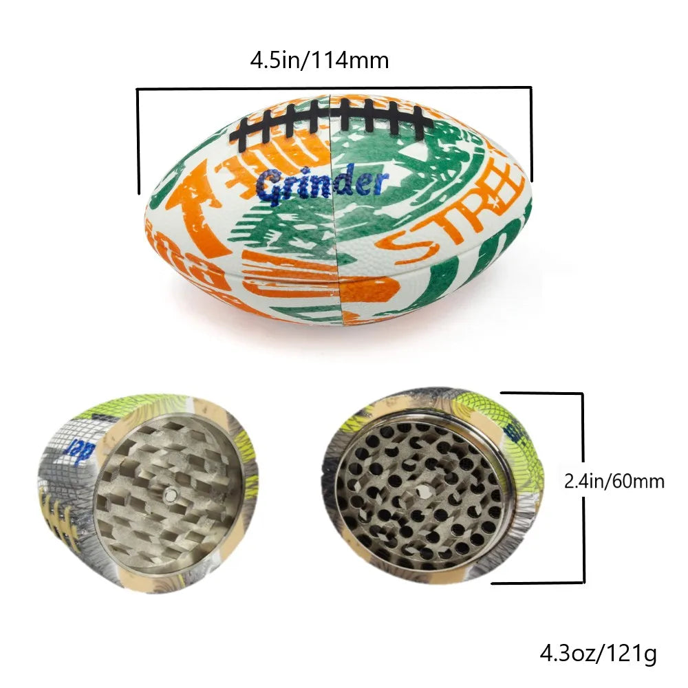 1pc Rubber American Football
