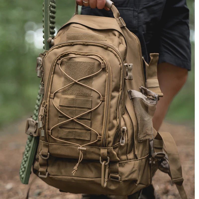 LQARMY 65L Outdoor Tactical Backpack