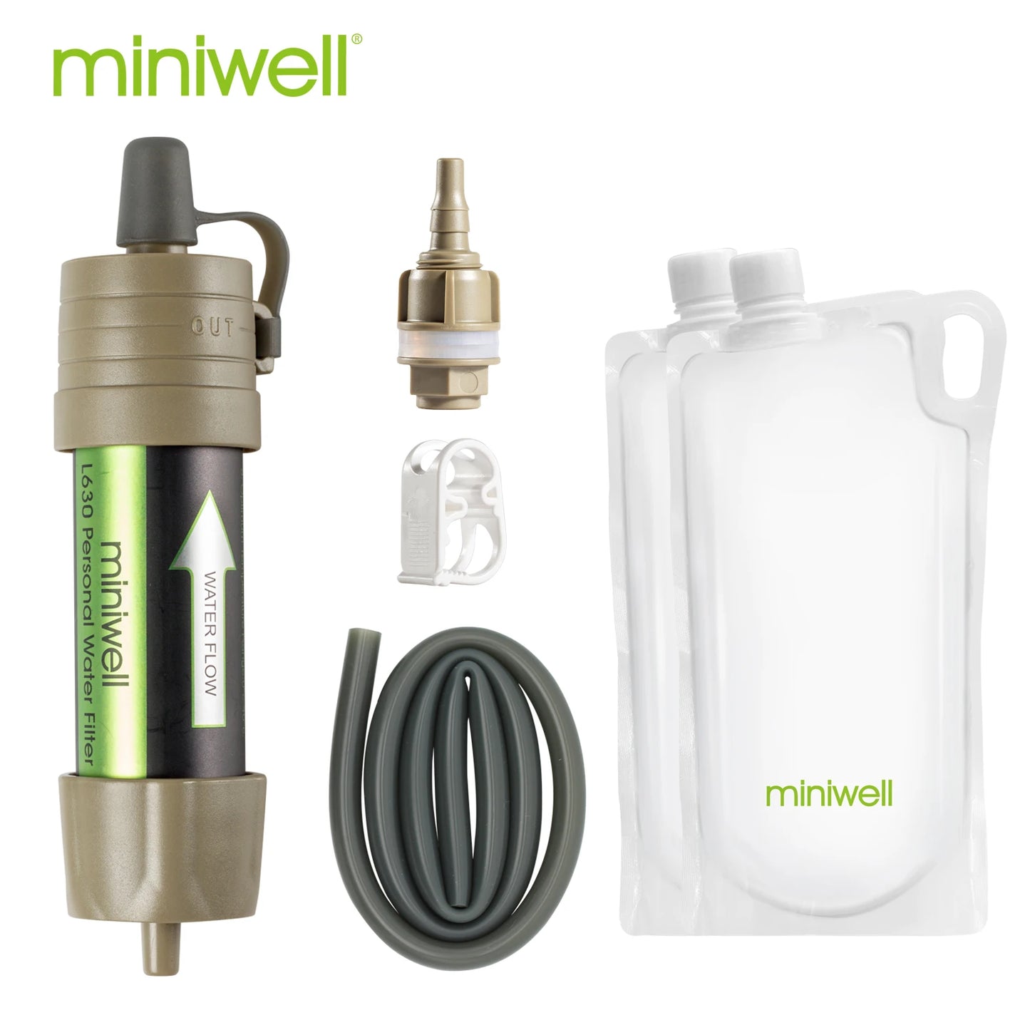 Miniwell L630 Portable Survival Water Purification System