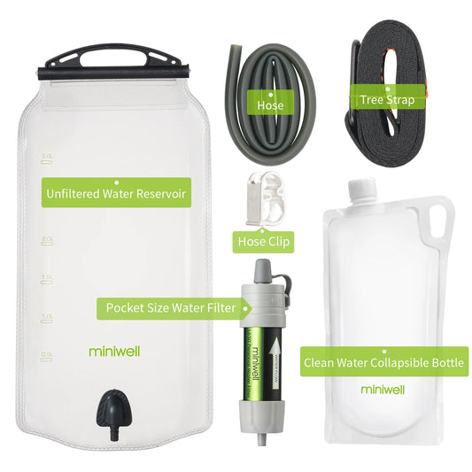 Miniwell Water Purifier For ,Survival/Emergency