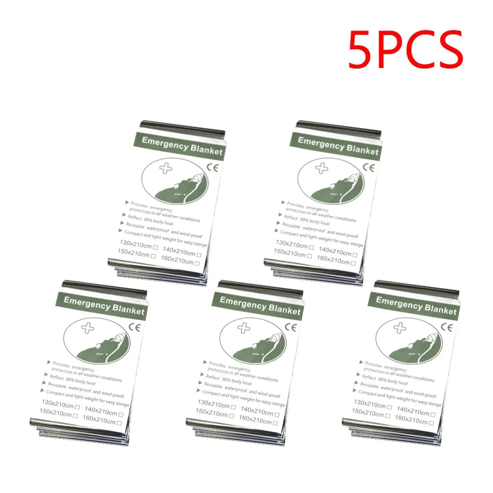 1-20PCS Emergency Blanket