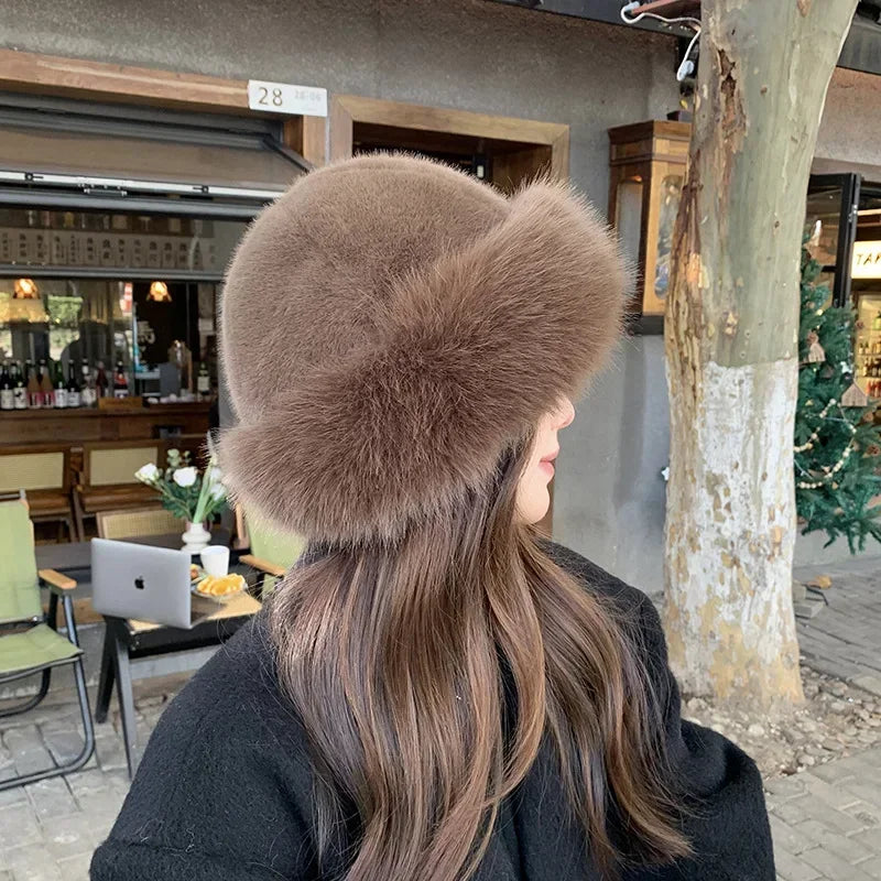 New Women's Fashion Fur Hat
