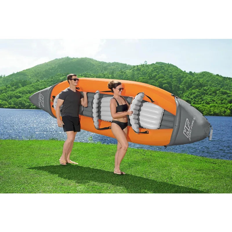 Hydro-Force 9'2"x 34"  Inflatable Kayak Set