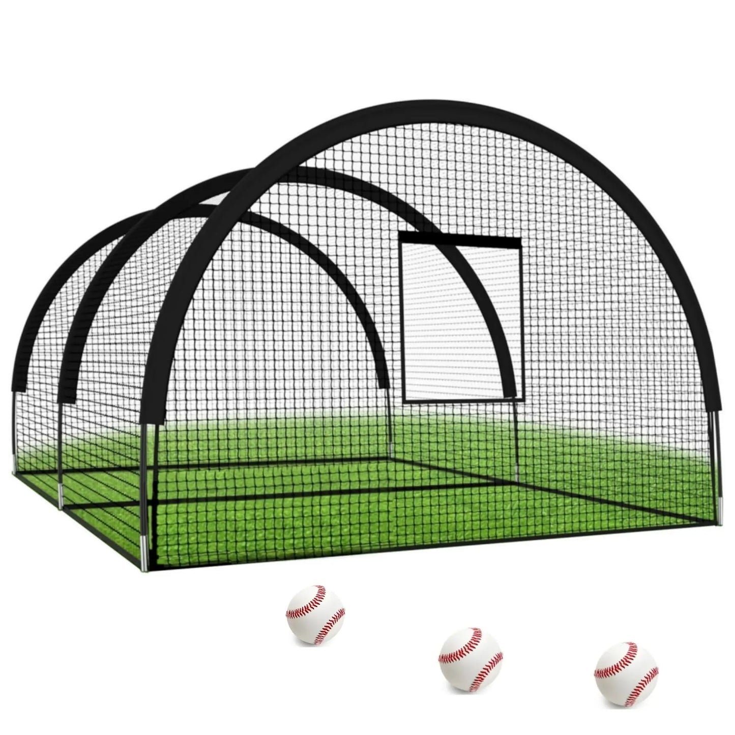 33ft Batting Cage Net for Baseball/Softball/Golf,