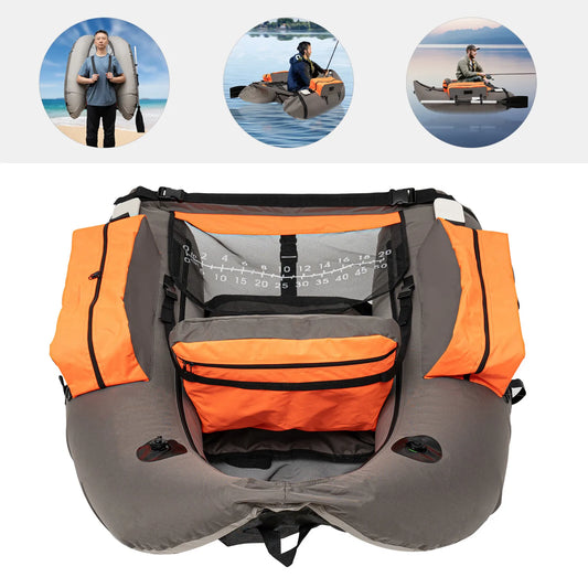 Portable Inflatable Fishing Boat Raft Blow Up Boat