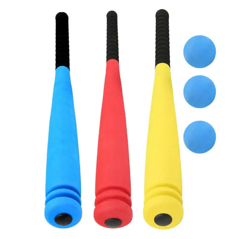 Foam Baseball Bat Toddler Soft Baseball Set