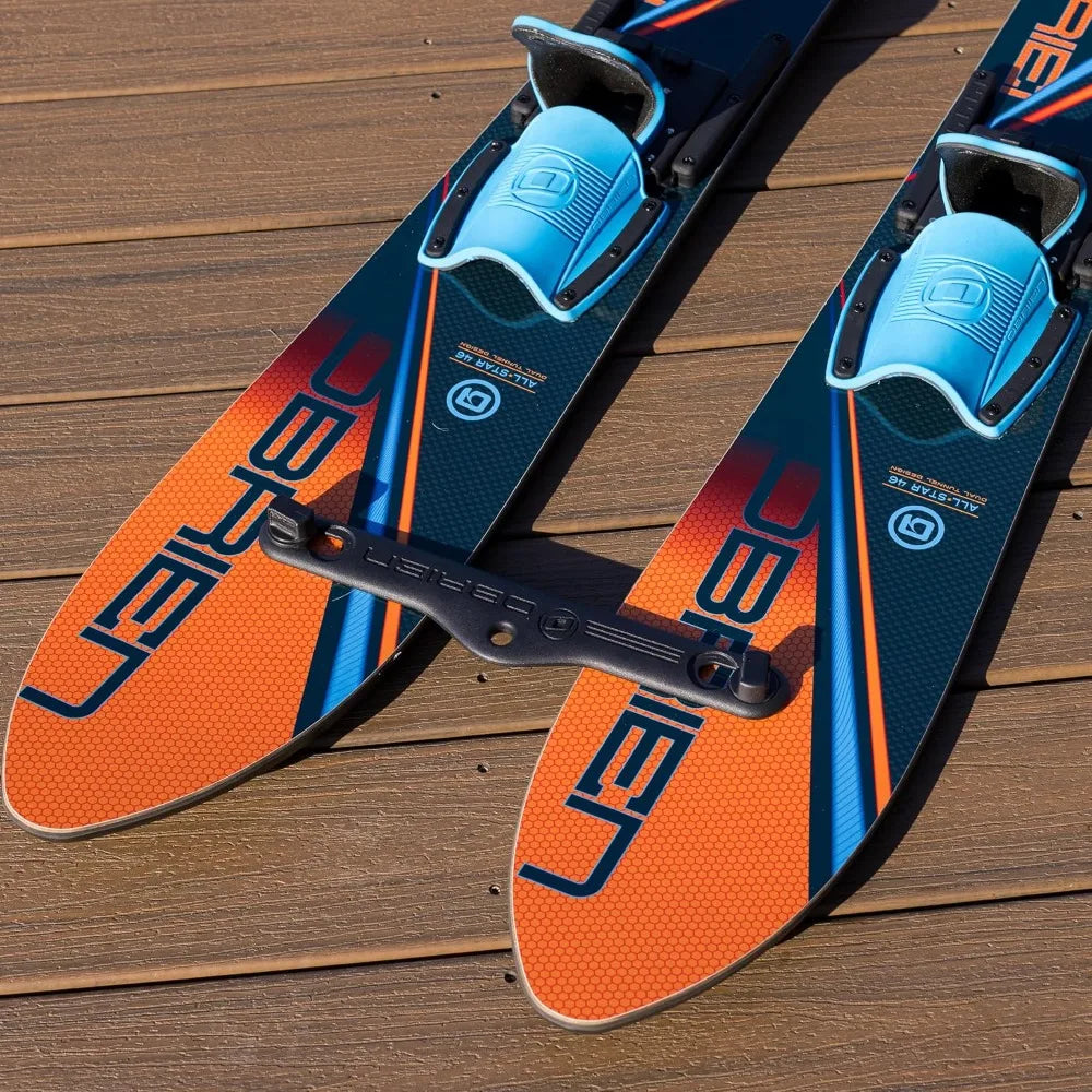O'Brien All-Star Water Skis With Trainer Bar/Rope