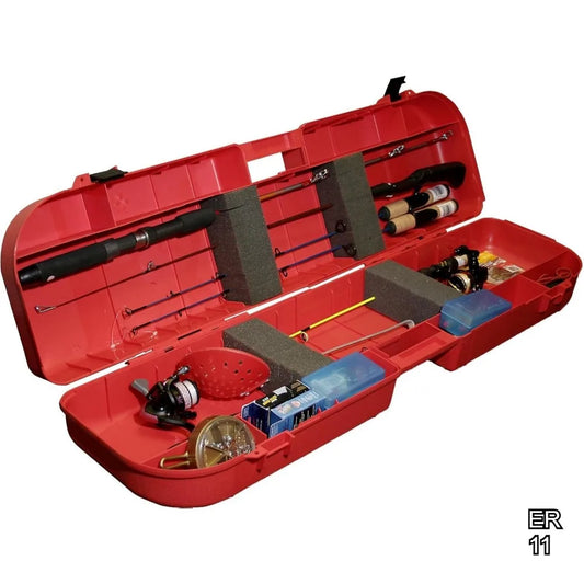 Ice Fishing Rod Storage Case, Holds 8 Rods