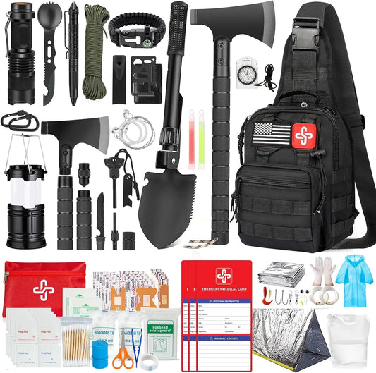 262Pcs Emergency Survival Kit