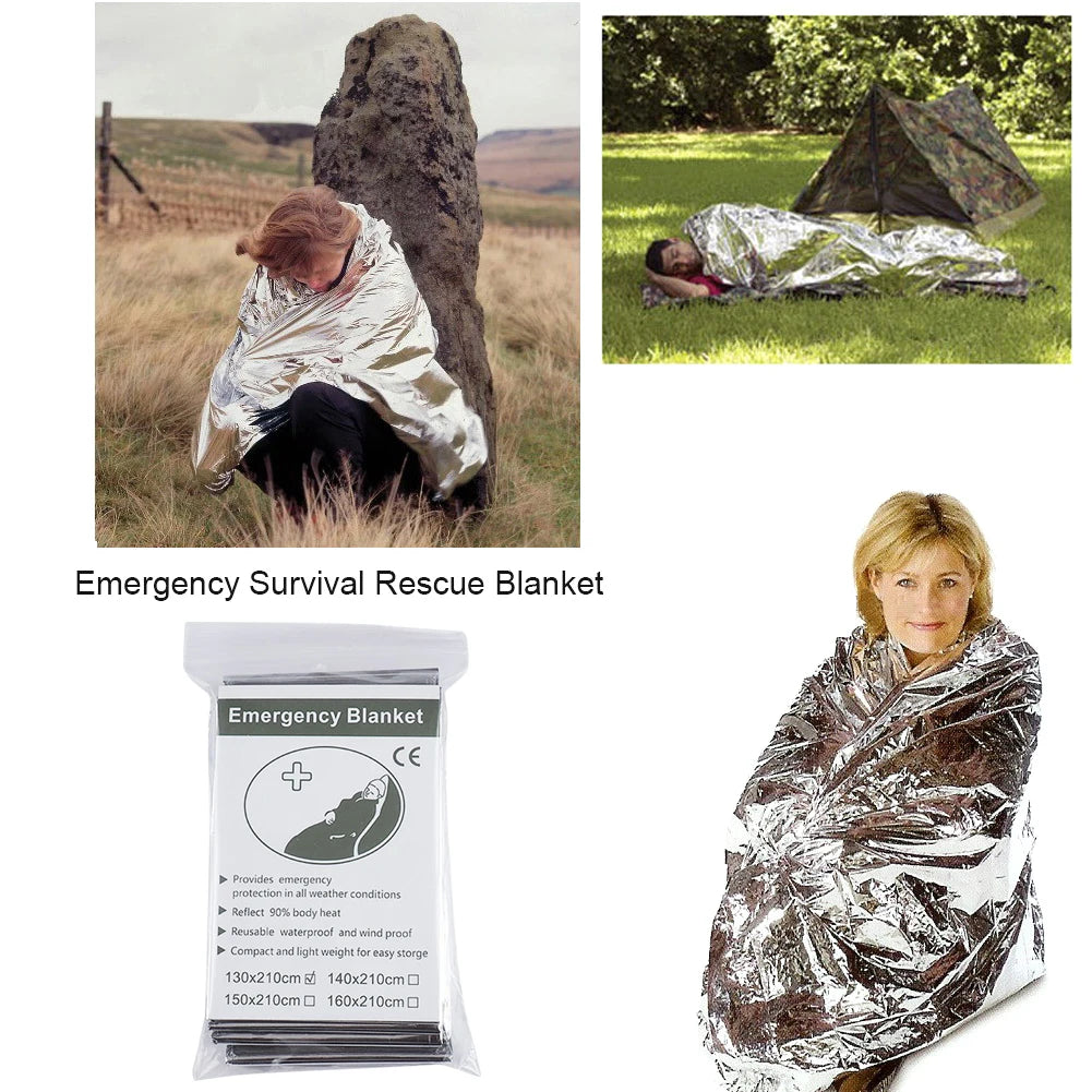 130x210cm Emergency Thermal Blanket Keeps You Warm