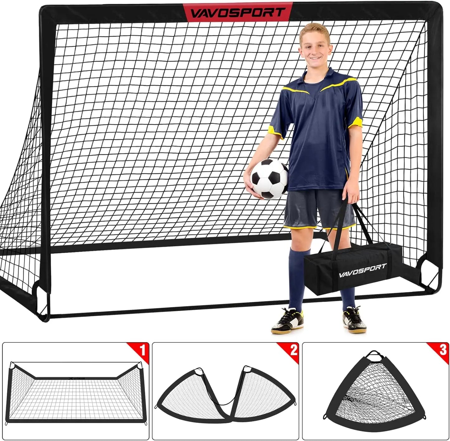 6x4 ft Portable Soccer Goal