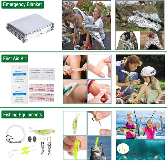 35-in-1 Survival Kit - First Aid