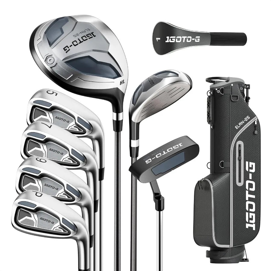 9 Pieces Golf Clubs Set for Men