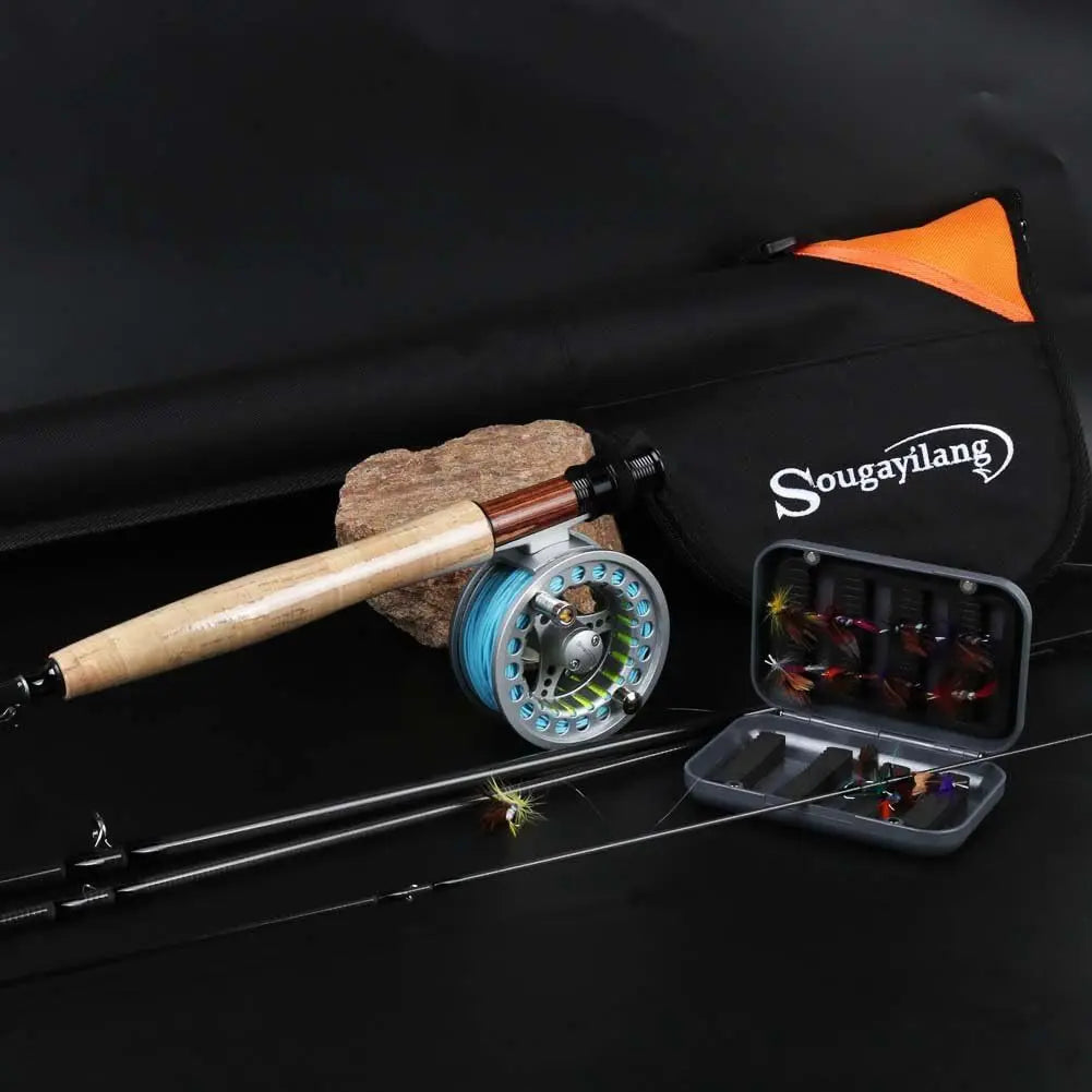 Complete Fly Fishing Rod/Reel Combo Kit