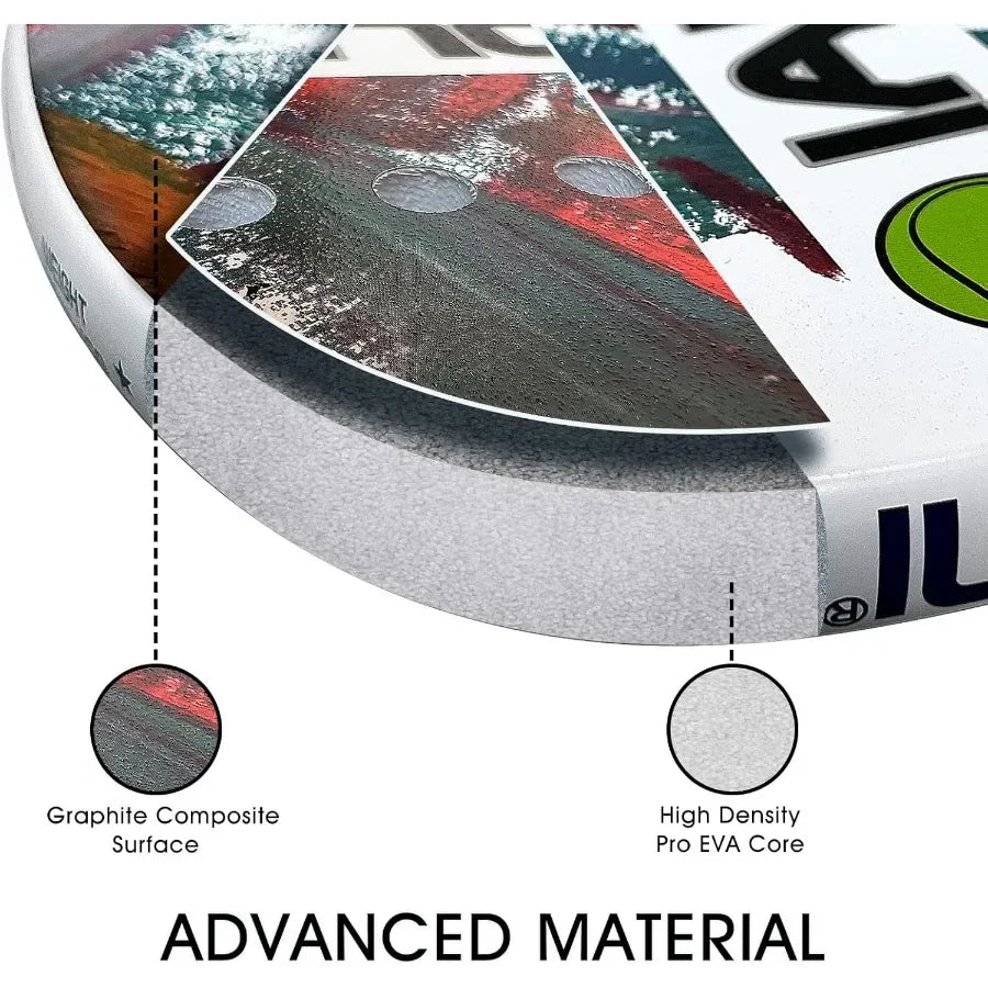 Beach Tennis Racket Carbon Fiber