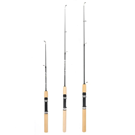 60/80/100cm Ice Fishing Pole Portable Carbon Pole