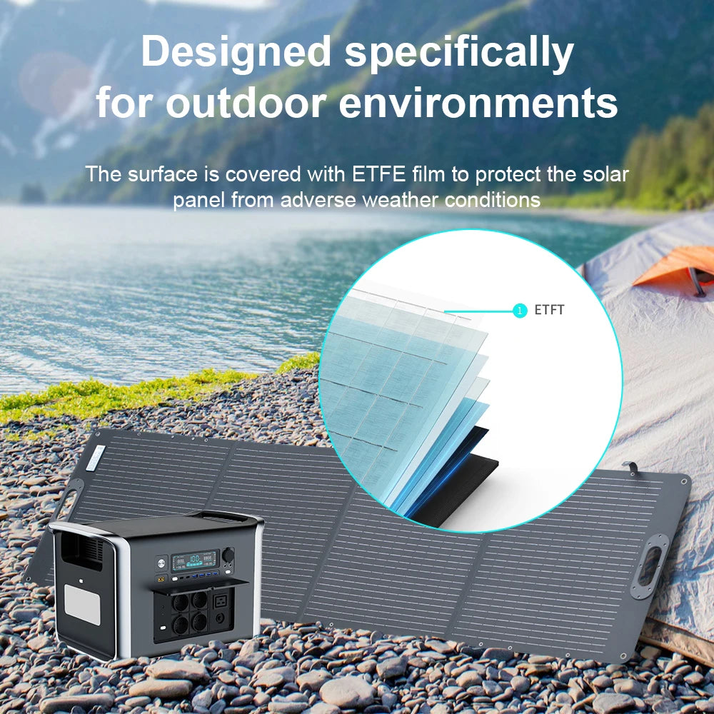 Camping Portable Power Station Solar Generator