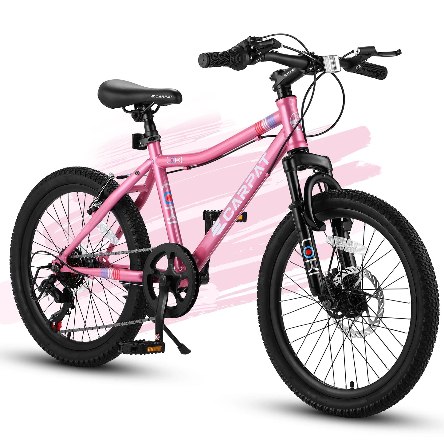 Ecarpat Kids’ Bike 20-Inch Wheel Mountain Bike,