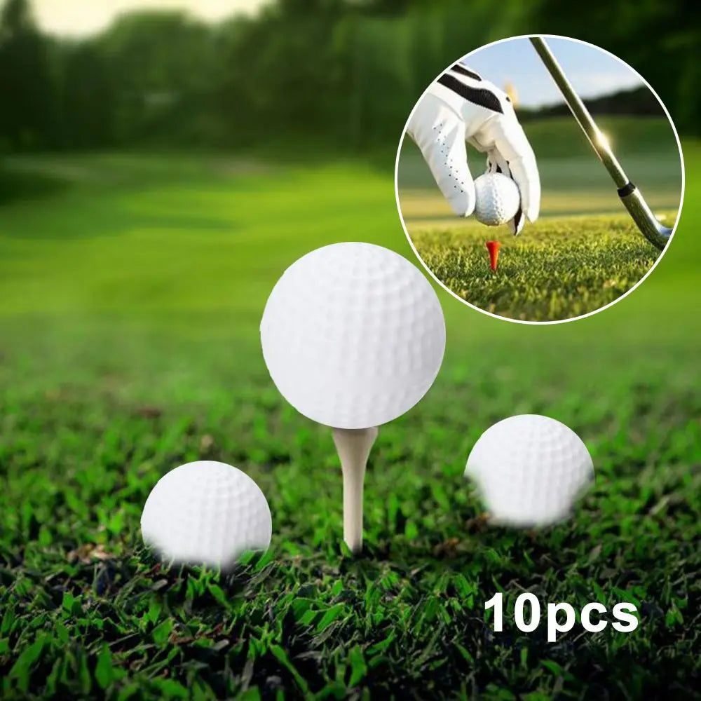 Sports Indoor&Outdoor White Durable Golf Balls