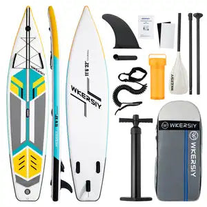 WKERSIY Surfboard/Paddleboard  inflatable stand up paddleboard