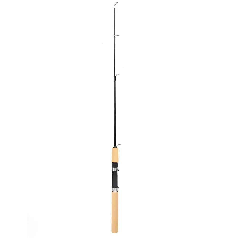 60/80/100cm Ice Fishing Pole Portable Carbon Pole