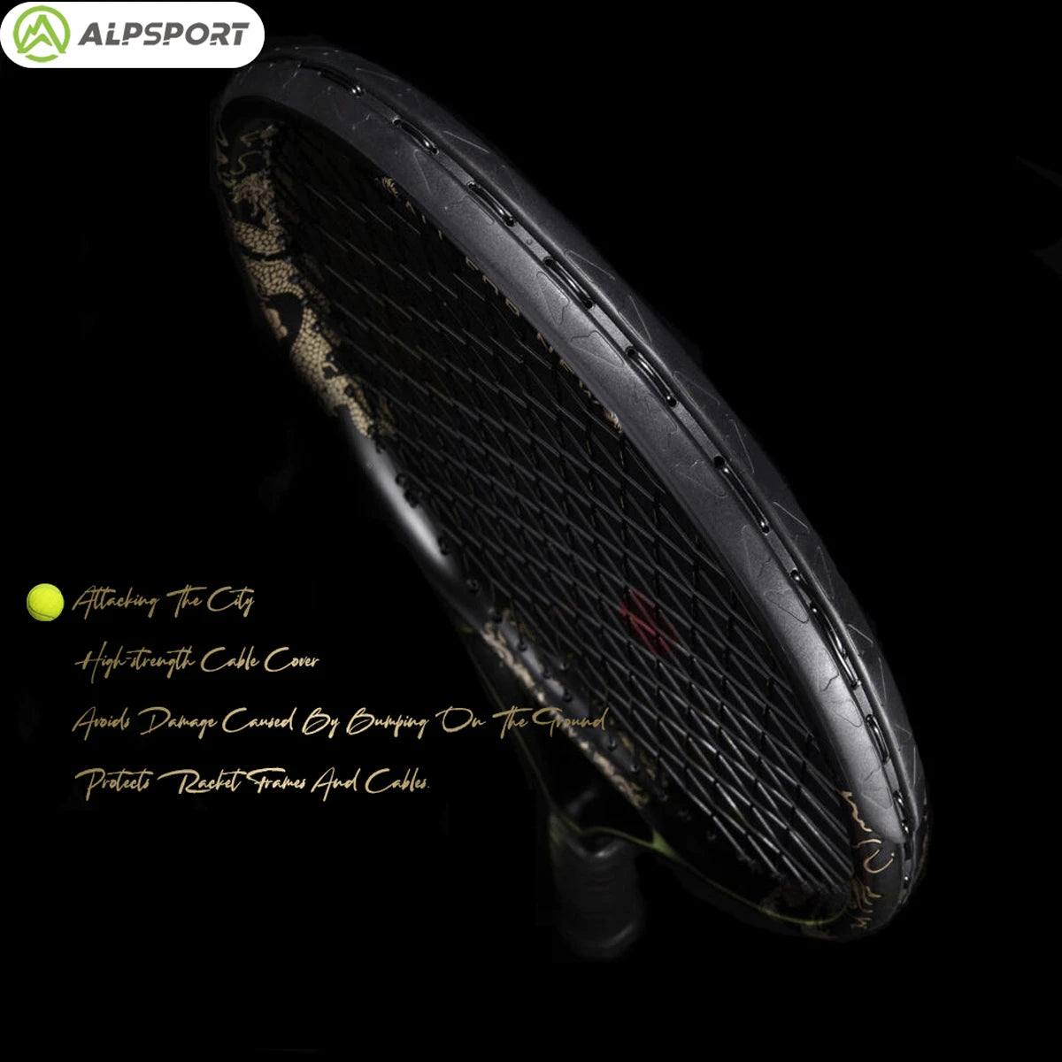 Carbon Fiber Tennis Racket For Students/Teenagers