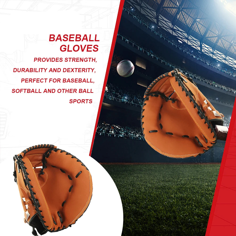 Baseball/Softball Glove PU Leather Baseball Mitt
