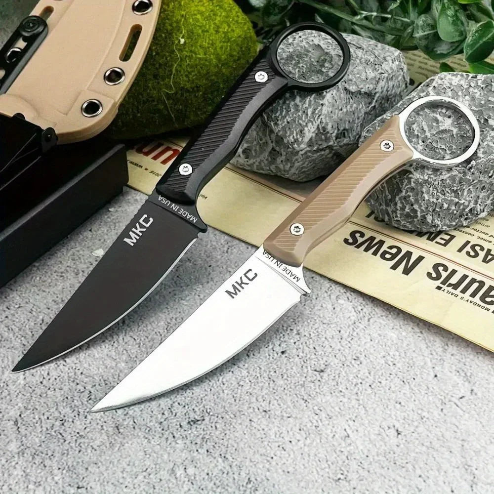 MKC Fixed Blade Knife Camping/Survival/ Mountaineering/Hiking/Jungle With K-Sheath