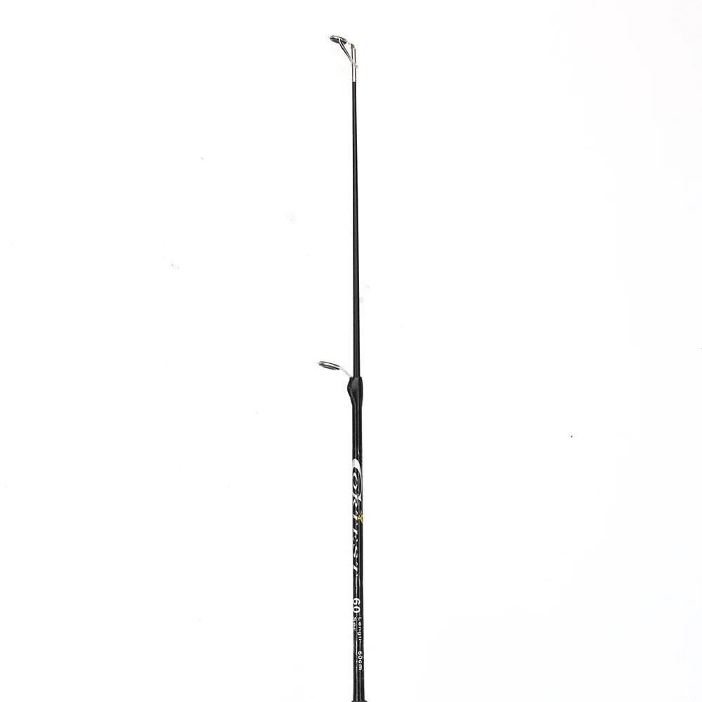 60/80/100cm Ice Fishing Pole Portable Carbon Pole