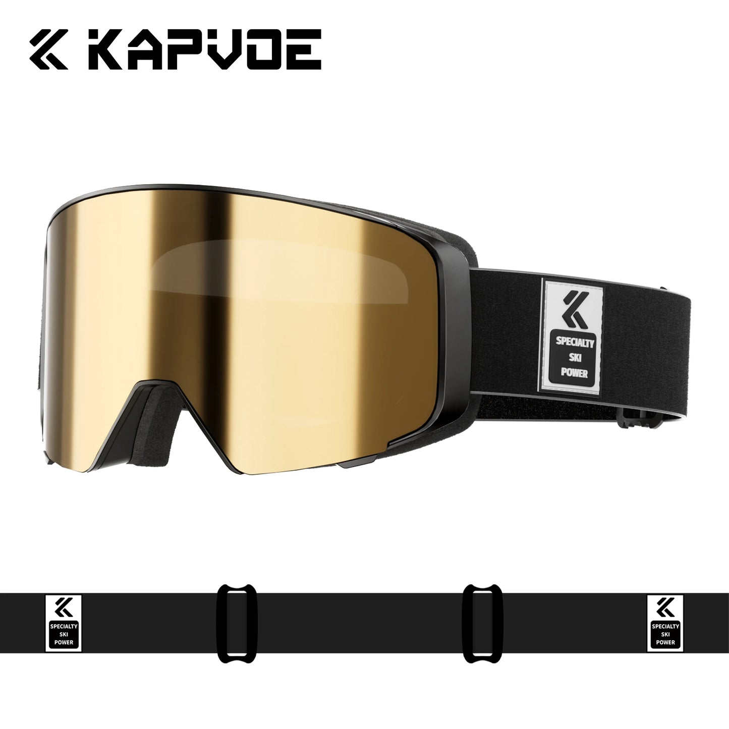 KAVOE Outdoor Photochromic Ski/Snowboard Goggles Anti-FOG