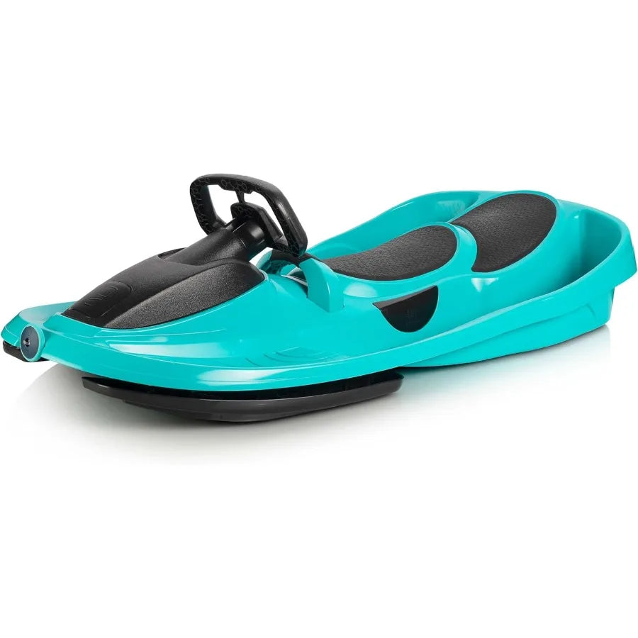 Snow Sled for Adults - Toboggan Sled With Steering