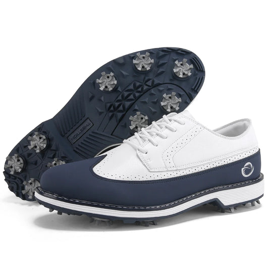New Golf Shoes Spikes Men Size 7-14