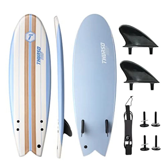 Lancer 5'10'' Soft Top Foam Surfboard
