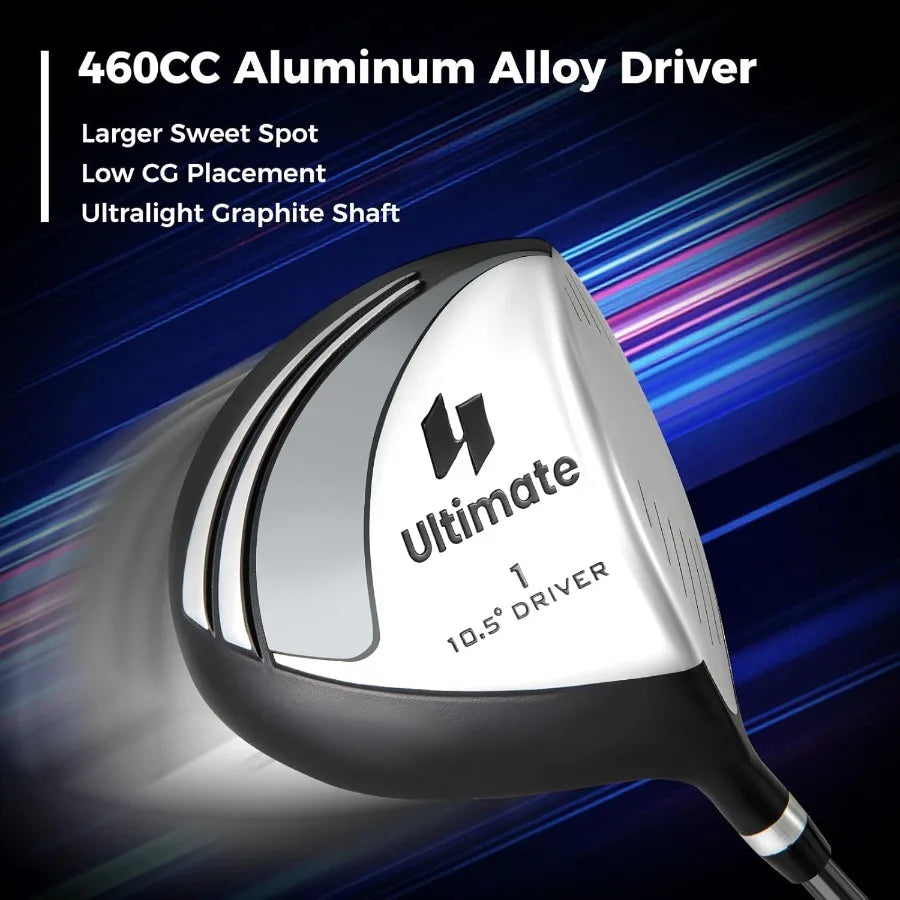 Men's Complete Golf Club Set Right-Handed