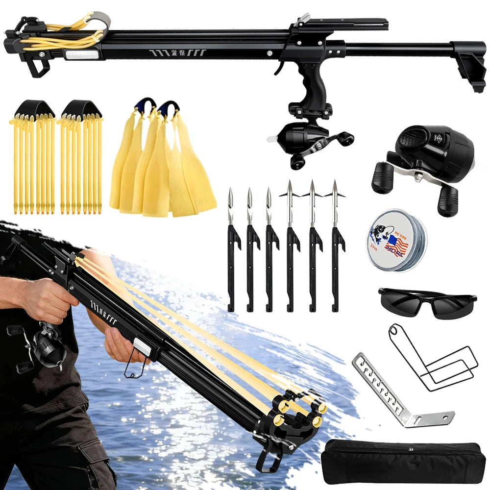 Heavy-Duty Fishing Slingshot/Catapult