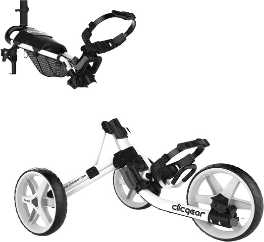 3-Wheel Foldable Golf Push Cart-Walking Cart