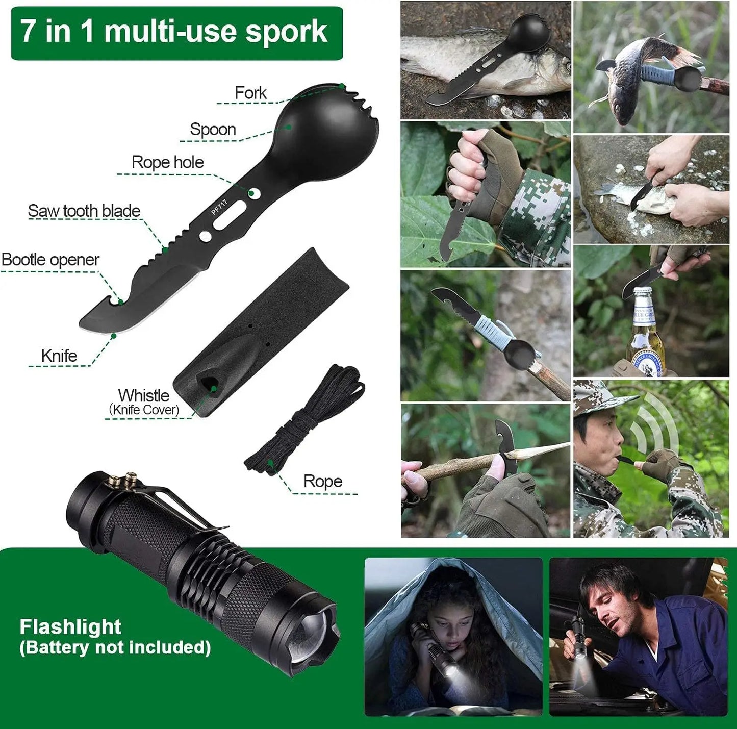 35-in-1 Survival Kit - First Aid