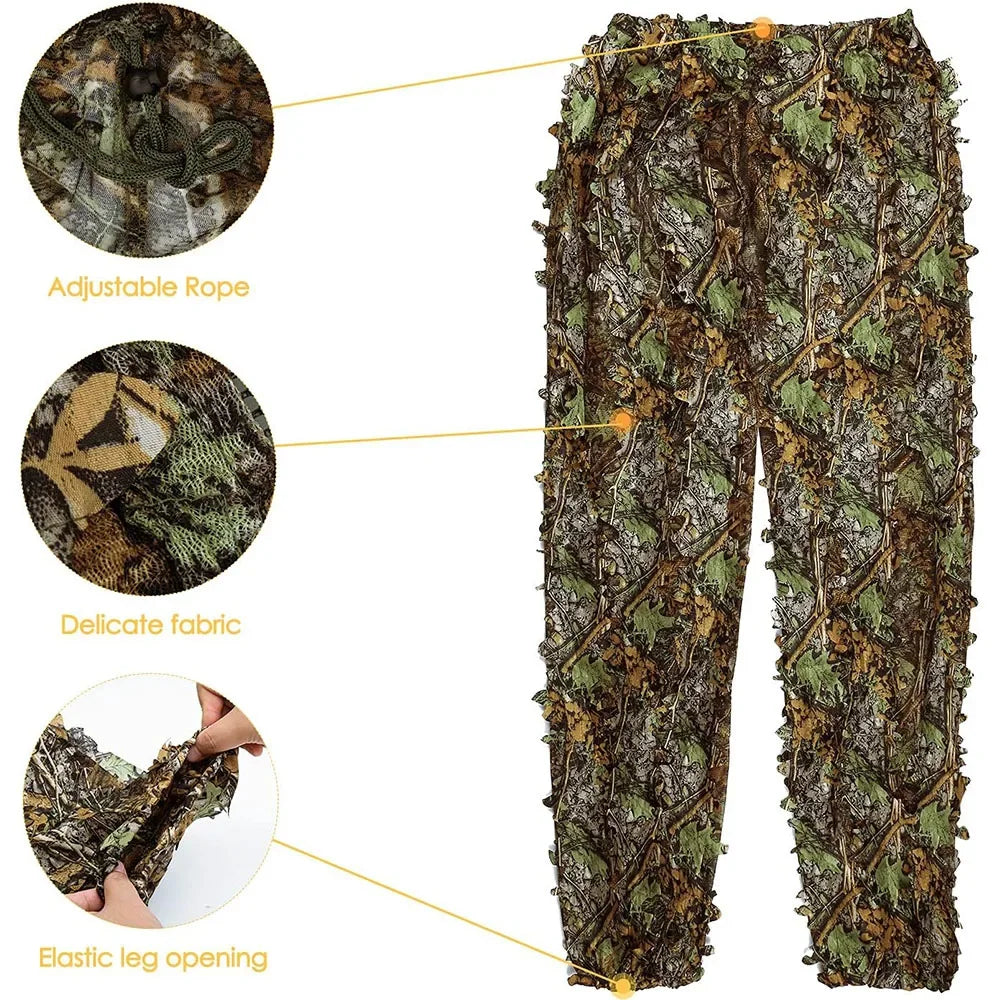 3D Ghillie Suit Tactical Outdoor Camouflage