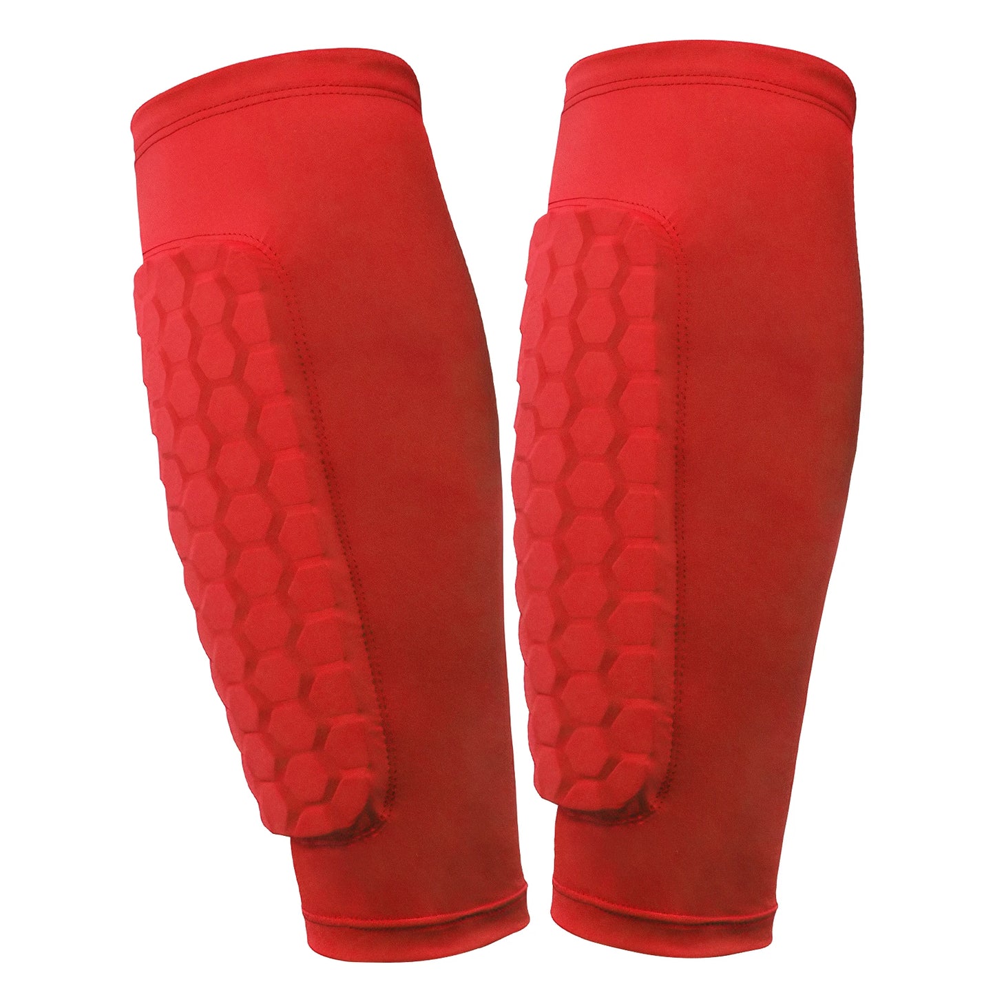 Soccer Shin Pads With Honeycomb Pads