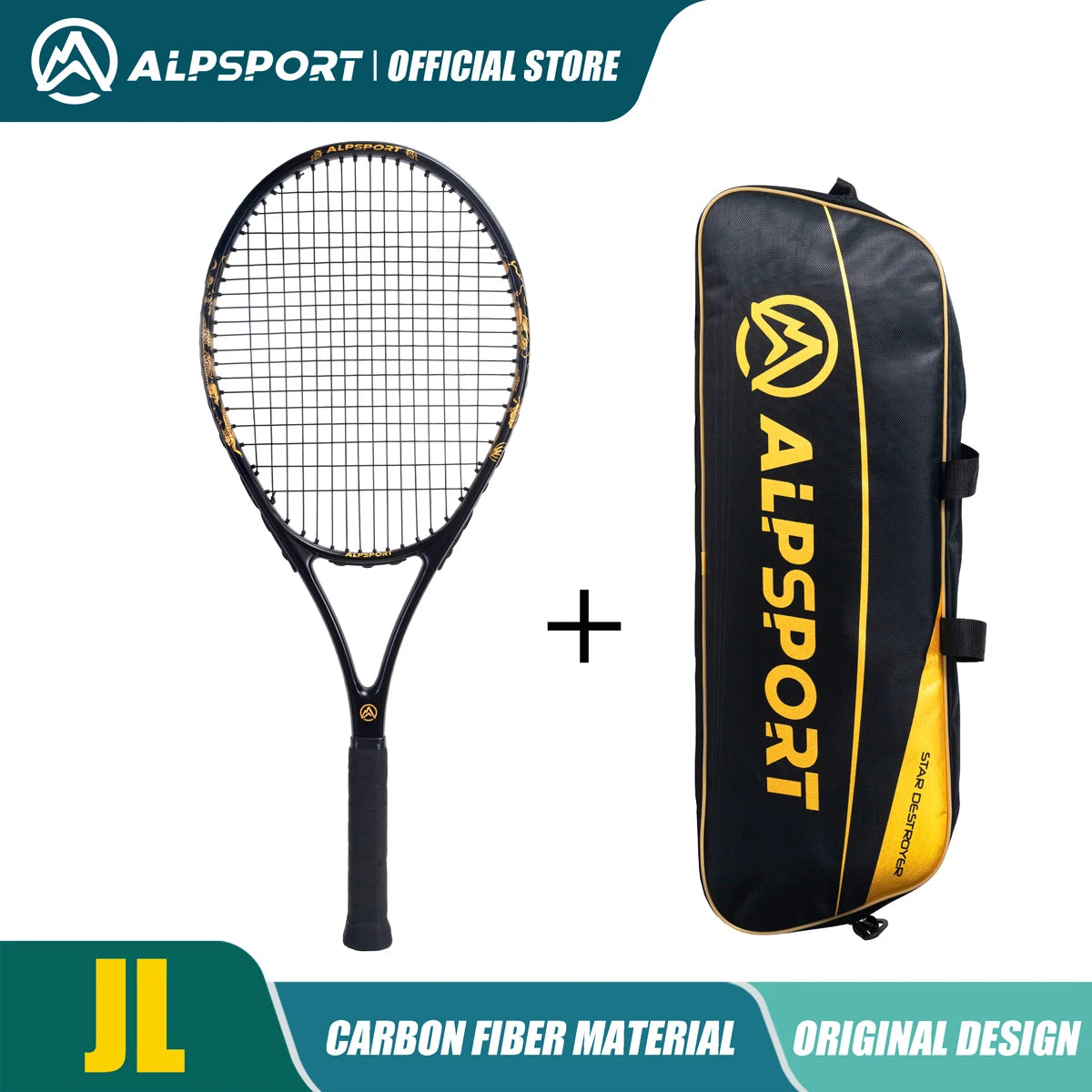Carbon Fiber Tennis Racket For Students/Teenagers