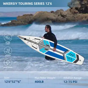 WKERSIY Surfboard/Paddleboard  inflatable stand up paddleboard