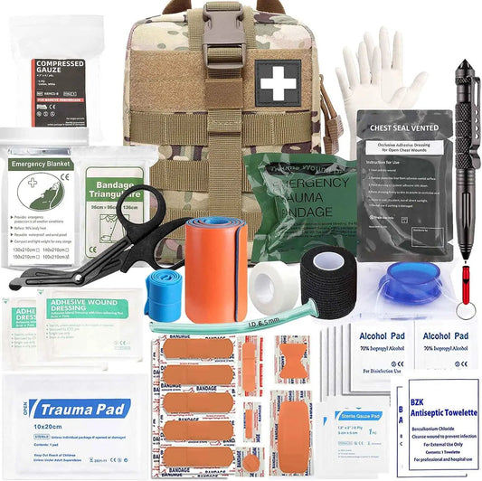 74 Piece Trauma Kit Upgrade Tactical First-Aid