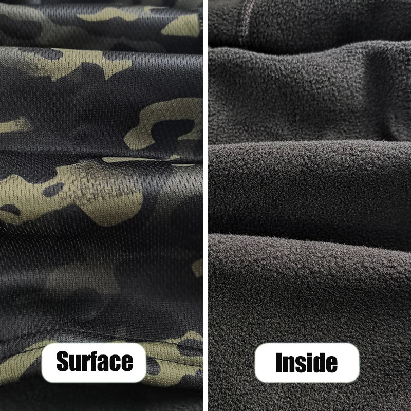Winter Fleece  Camouflage Outdoor Cold-proof Ski/Cycling Cap
