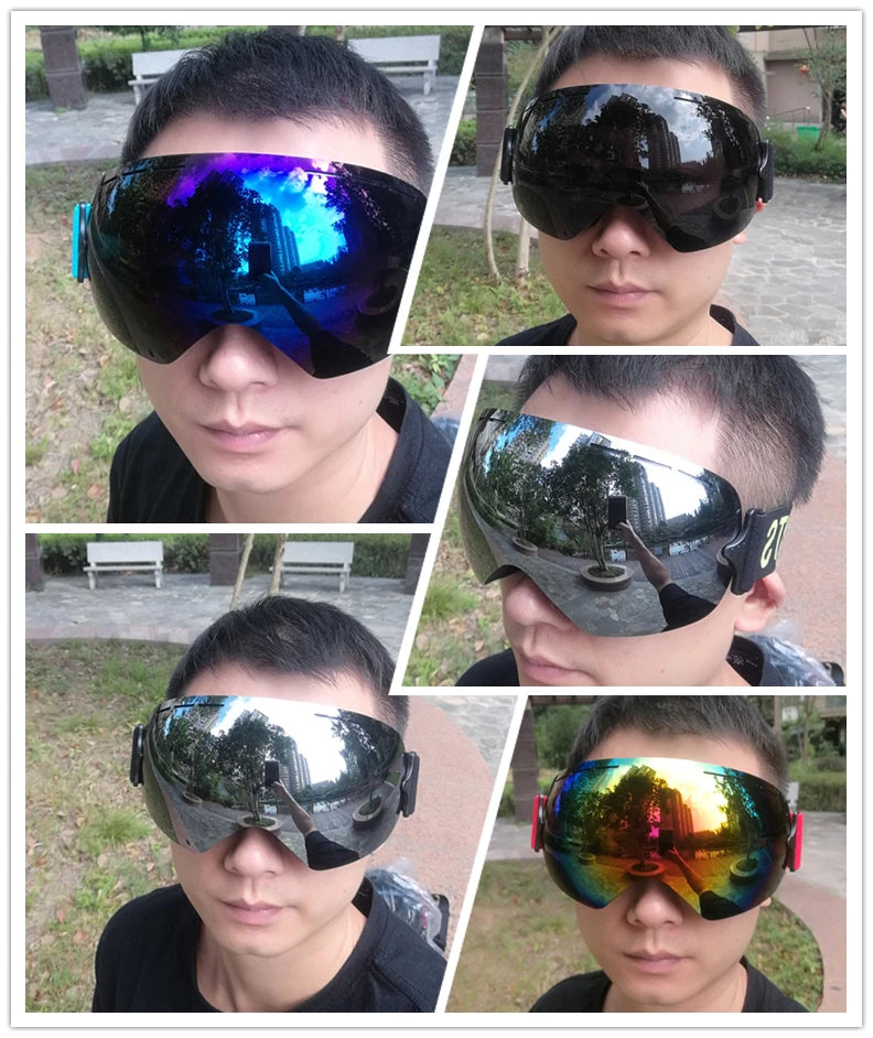 Professional Ski Goggles Men/Women anti-fog